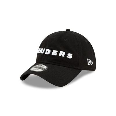 Las Vegas Raiders Gorra | New Era NFL Core Classic 9twenty Adjustable Cap Mexico - Negros